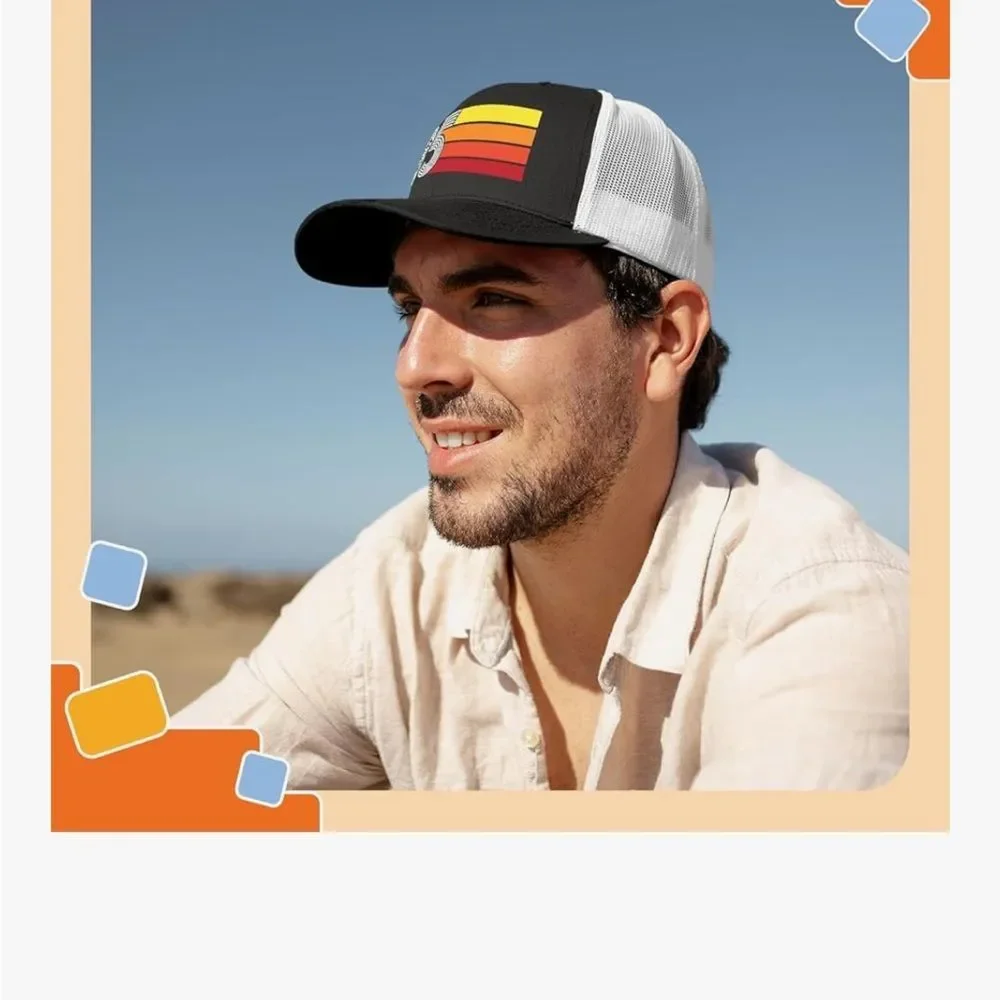 NewEleven 40th Birthday Gifts for Men Women – 1985 Retro Trucker Hat - Picture 3 of 5